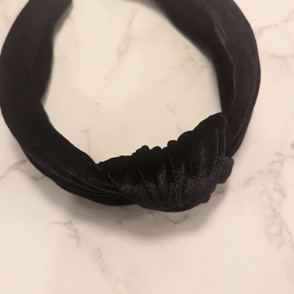 J.Crew Velvet Knot Headband - Picture 3 of 7
